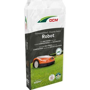 DCM - Gazonmeststof - 20kg - Voor 400m² - Robot