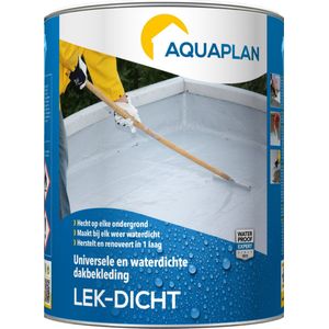 Aquaplan Lek-Dicht - directe waterdichting in 1 laag - op alle ondergronden - 4 liter