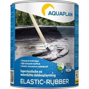 Aquaplan Waterdichte Coating Elastisch-rubber Zwart 750gr | Afwerking