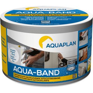Aquaplan Afdichtingsband Aqua-band Grijs Zelfklevend 5mx10cm | Afwerking
