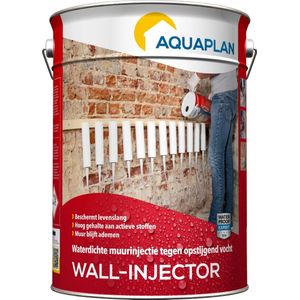 Aquaplan Wall-Injector - tegen opstijgend vocht - 5 liter