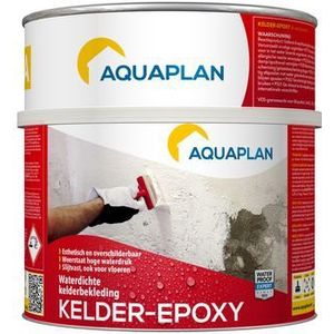 Aquaplan Waterdichte Coating Kelder-epoxy Wit 1,5l | Vulmiddelen