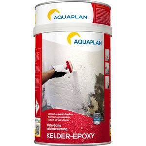 Aquaplan Waterdichte Coating Kelder-epoxy Wit 4l | Vulmiddelen