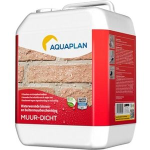 Aquaplan - Muurdicht - Waterafstotende Coating - 4 Liter - Kleurloos