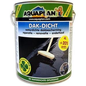 Aquaplan bescherming verf 'Dak dicht' 4,8 L