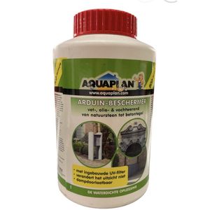 Aquaplan Arduinbeschermer - Vet, olie en vochtwerend op natuursteen - 1 L - Kleurloos