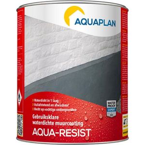 Aquaplan Aqua-Resist waterdichte muurcoating 0,75l