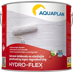 Aquaplan Hydro-Flex - vochtwerende gevelcoating - extreem dekkend - 2,5 liter