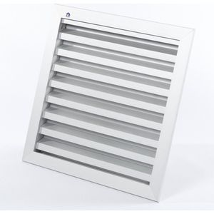 Inbouw muurrooster 411 (300 x 300) F1 - muurrooster 411