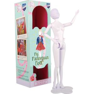 Vervaco - Kleed je Pop - Speelgoed - Meerkleurig - 31 x 10 x 8 cm