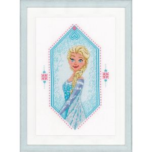 Telpakket kit Disney Frozen heart  - Vervaco - PN-0167297