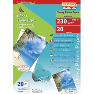 Decadry Glossy Photo Paper 230 gram - 60 vel