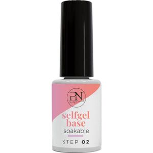 PN Selfcare - Soak Base Coat Gellak - Afweekbare Basislaag voor Gel Nagellak - Vegan & Hema Vrij - Gellak Base Coat - 6 ml