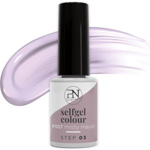 PN Selfcare - Nagellak - 'N7 Misty Mauve' Gel Lak Paars - Vegan & Hema Vrij - 21 Dagen Effect - Gellak - Gelnagellak voor UV/LED Lamp - 6ml