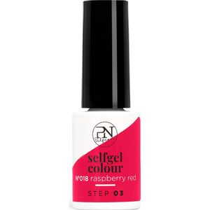 PN Selfcare - 'N18 Raspberry Red' - Gel Nagellak Rood - Vegan - 21 Dagen Effect - Gellak voor UV/LED Lamp - 6ml