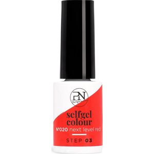 PN Selfcare Gel Nagellak Rood - Vegan - 21 Dagen Effect - Voor UV/LED Lamp - 6ml