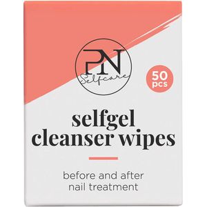 PN Selfcare - Nail Wipes - Nageldoekjes - Gellak Ontvetter - Gel Nagellak Reiniger - Kleeflaag verwijderen - 50 stuks