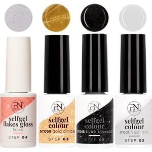 PN Selfcare Time To Party - Gellak - Hema vrij - Gel Nagellak - Gellak Starterspakket - 4x6ml