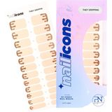 PN Selfcare Nagelstickers - Vegan Nail Wraps - 10 Dagen Effect - Duurzame Nail Art - 24 Stuks