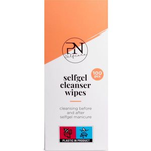 PN Selfcare Nail Wipes - Nageldoekjes - Gellak Ontvetter - Gel Nagellak Reiniger - Kleeflaag verwijderen - 100 stuks