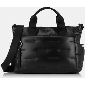 Hedgren - Cocoon Softy Handbag - Schoudertas - Zwart - 100% Polyester