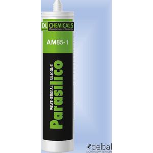 Parasilico AM 85-1 neutrale siliconenkit zwart 300ml kit voegkit