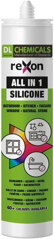 Rexon - Siliconenkit - Ral8001 - Okerbruin - 290ml