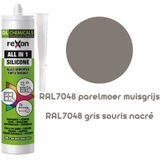 Rexon - Siliconenkit - Ral7048 - Muisgrijs - 290ml