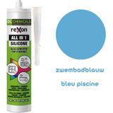 Rexon - Siliconenkit - Blauw - 290ml - All-in-1