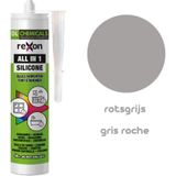 Rexon - Siliconenkit - Steengrijs - 290 ml