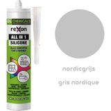 Rexon - Siliconenkit All-in-1 - Grijs - 290ml