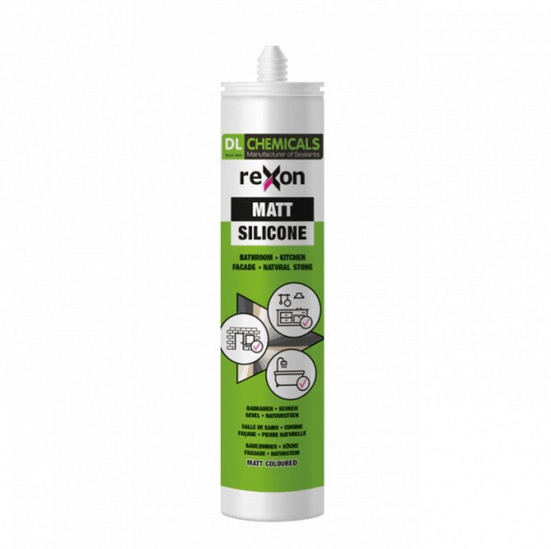 Rexon - Matt Silicone Mat - Licht Manhattan - 290 ml