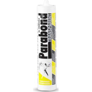 Parabond silicone transparant 290ML