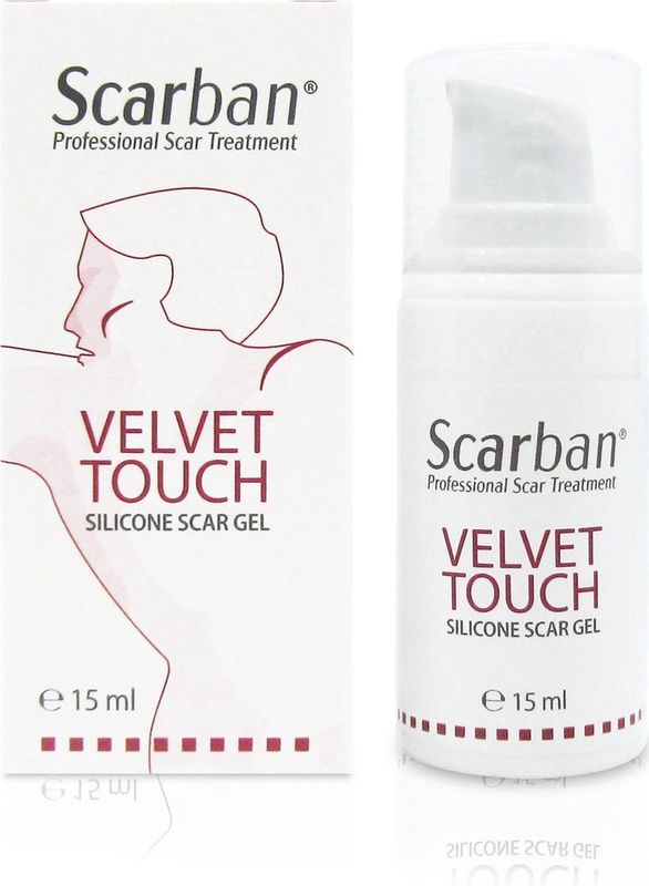 Scarban - Velvet Touch - Siliconengel - Transparant - 50ml