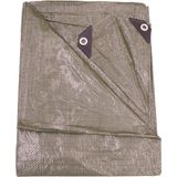 Talen Tools - Afdekzeil - Groen - 1.5x6m - 90gr/m2