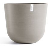 Ecopots - Oslo 65 - Ronde Bloempot - Taupe - Ø65 x H56,6 cm