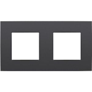 Niko - Intense - Afdekraam - Antraciet - Tweevoudig