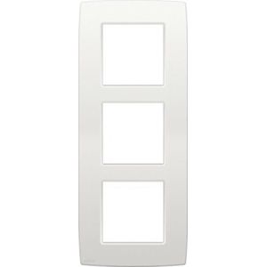 Drievoudige afdekplaat met 60 mm verticale centerafstand - verticaal