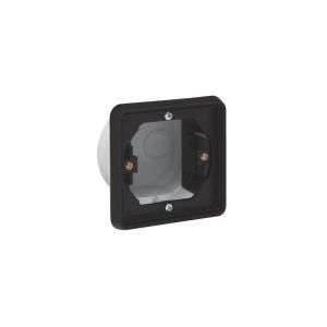 Niko - New Hydro Inbouwunit - Zwart - Leeg - Afdekking Met Uitsparing
