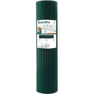 Giardino - Gelast gaas geplastificeerd 19 x 1.1mm x 51cm x 5 meter...