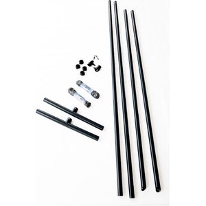 Kit Tuinwaspaal 40mm zwart