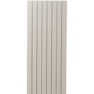 Vasco V100 Zaros V Designradiator 525X2000mm 2243 watt wit structuur 1124605252000006606000000