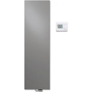 Vasco Niva N1L1-EL-MIX elektrische designradiator 1820x420mm 900W - aansluiting 1188 gold (9899) 362042182lb0500