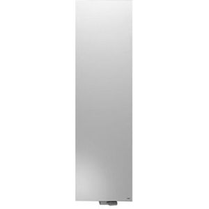 Vasco Niva Lak N1L1 designradiator verticaal enkel 1820x420mm 934W - aansluiting 1188 zwart structuur (RAL9005) 111910420182011889005-0000