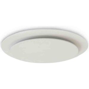 Vasco - Ventilatieventiel - RAL9016 - Aluminium - Voor- en Afzuiging