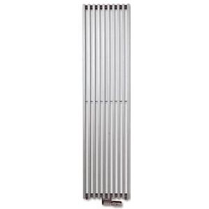 Vasco Zana ZV 2 designradiator 2400x544mm 3129W aansluiting 0066 wit 1125505442400010000000000