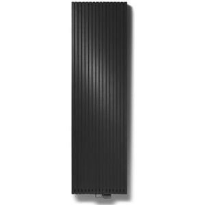 Vasco Carre Plan CPVN2 designradiator dubbel 1800x415mm 1643 watt zwart 111360415180011880300-0000