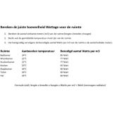 Vasco - Bathline - Elektrische Radiator - Wit - 500Watt