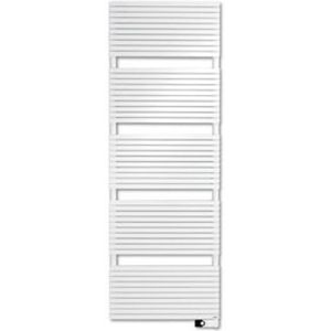 Vasco Carré CB-EL designradiator elektrisch horizontaal 1377x600mm, 1000W wit 335060137el1000