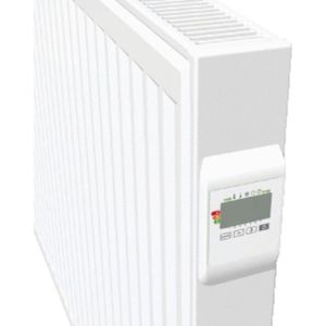 Vasco E panel h rb elektrische paneelradiator 60x100cm 1500watt Staal Traffic White 113401001060000009016-0000